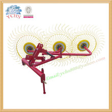 Farm Machine 3 Tines Hay Rake for Sjh Tractor